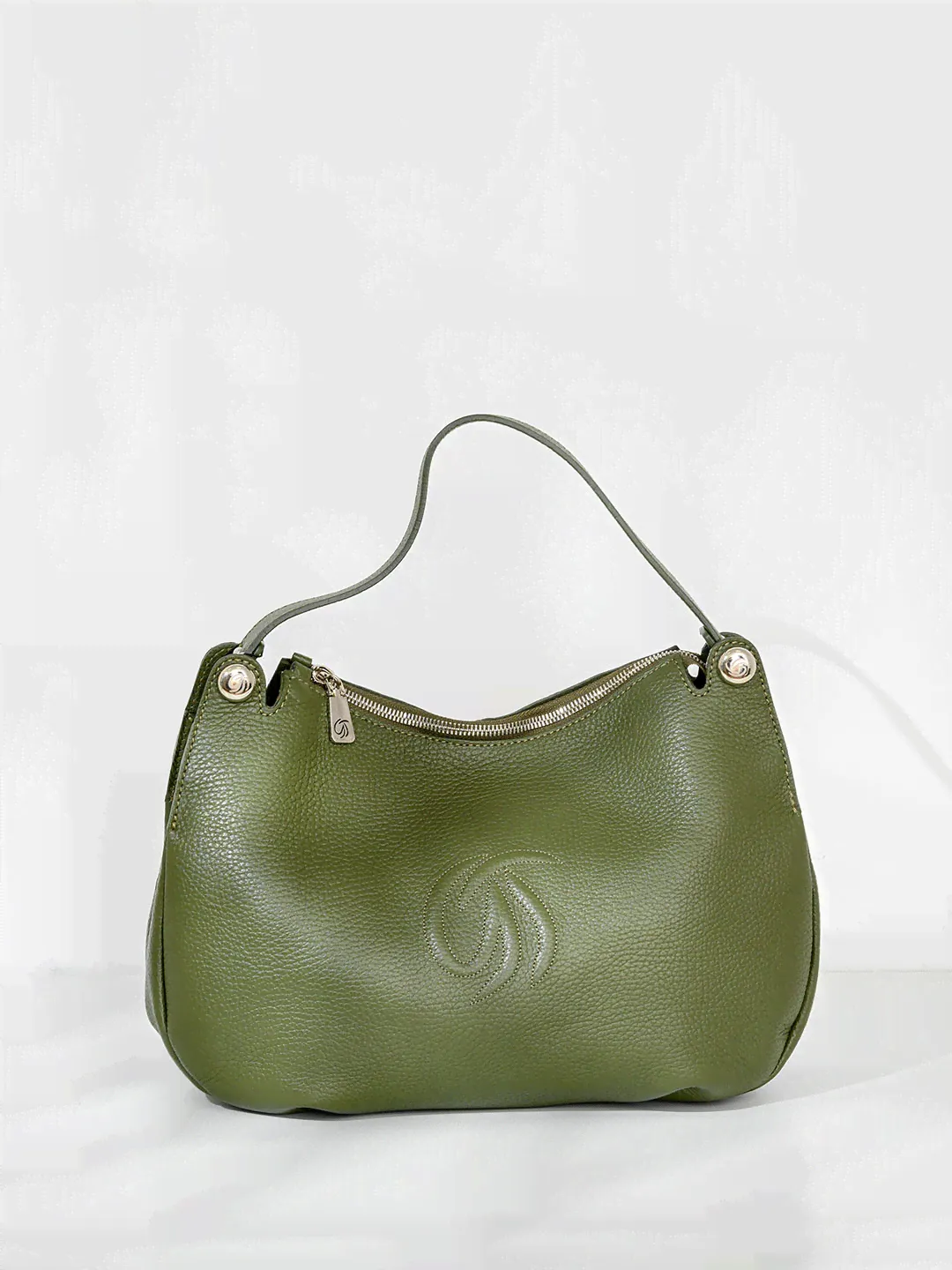 Сумка-хобо Gilda Tonelli gt1788 vitello dollaro verde-0