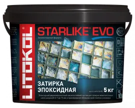 Затирка STARLIKE EVO Цвет: S.400 VERDE SALVIA 5 кг, Litokol
