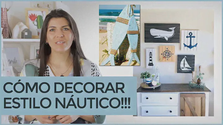 ⚓ COMO DECORAR CON ESTILO NAUTICO ⛵ decoracion náutica 🌞