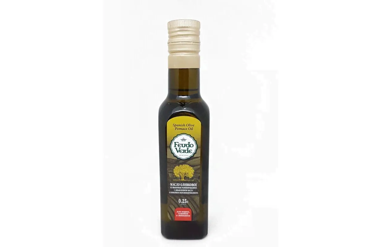 Масло оливковое Feudo Verde из выжимок рафинированное,Испания